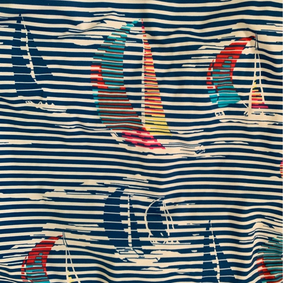 Long torso size 10 retro print swimsuit - Picture 4 of 4